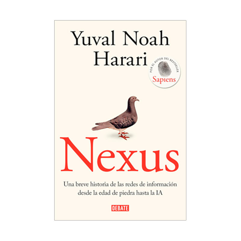 Portada: "Nexus: una breve historia de las redes de la información desde la edad de piedra hasta la IA"